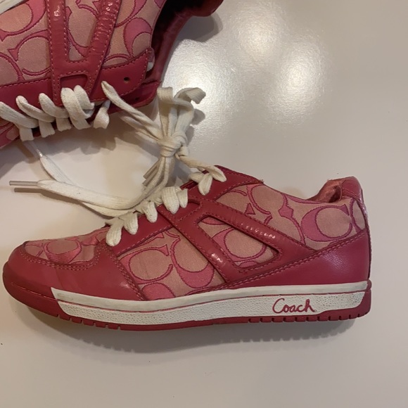Y2K Pink Coach shoes - Picture 5 of 10